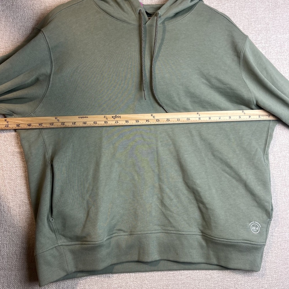 Allbirds R&R Hoodie XXL Hazy Pine Organic Cotton Hemp Pullover Sweatshirt - Picture 8 of 9